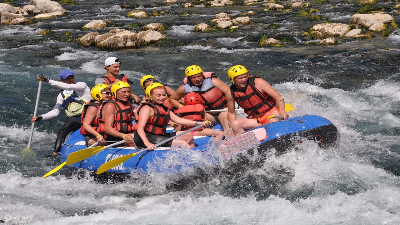 Alanya : ( 3 in 1 ) Combo Rafting : Quad | Jeep | Zipline